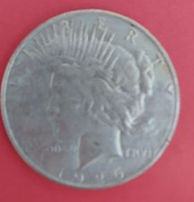 1926 "S" American PEACE Dollar 90% Silver