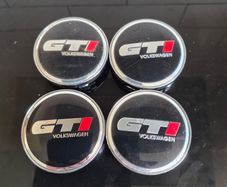 Vw Gti Centre Caps (60mm) Free Post