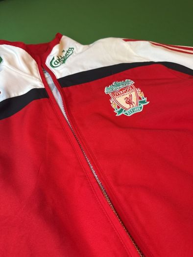 Vintage Adidas Liverpool FC Carlsberg Full Tracksuit Set