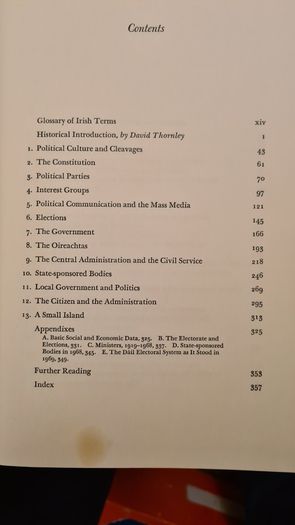 The Government And Politics Of Ireland By Basil Chubb. Hardback With Dustjacket In Good Condition.