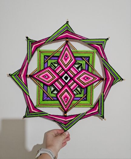 Boho Wall Deco Mandala Ojo de Dios