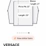 Versace Mens Long Sleeve T-Shirt Black Image 7