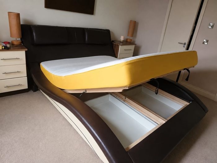 Ottoman bed frame incl.mattress