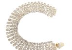 Newbridge Silverware Clear Stones Stretch Bracelet