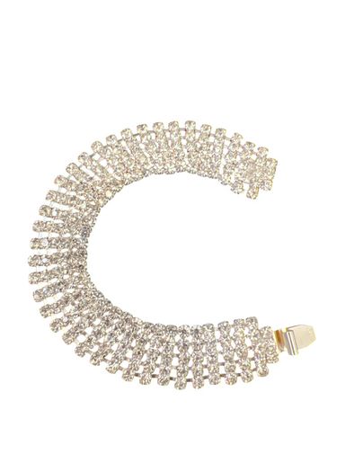 Newbridge Silverware Clear Stones Stretch Bracelet
