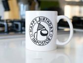 Happy Birthday Impostor, Among Us mug great gift present idea