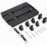 Heavy Duty Folding Hand Truck, Rotating Wheel Folding Trolley Folding Platform Luggage Cart Platform Truck for Luggage, Travel, Shopping, Auto, Moving and Office Use Image 9