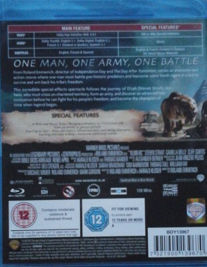 10,000 BC [2008] Steven Strait & Camilla Belle [Blu-ray Movie]