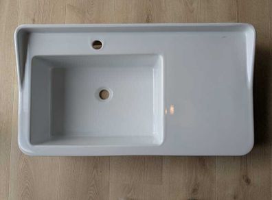 Cielo Siwa Gloss White 900mm Basin