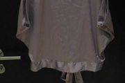 CBR ladies lilac/mauve/mink colured satin style top size medium