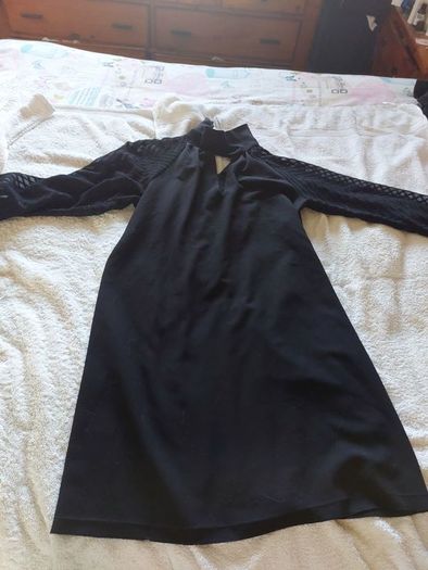 60s Style Black Dress