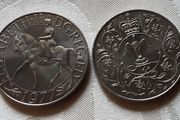 silver jubilee coin's 1977