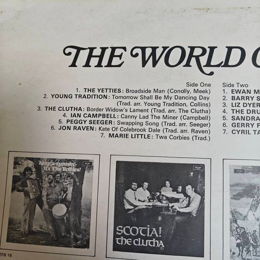 World of Folk compilation, Ewan MacColl, Peggy Seeger, Folk