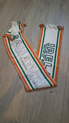 Vintage Ireland Italia 90's Jack Charlton Scarf