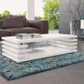 Shelf Coffee Table Matte High Gloss Unique Coffee Table Modern Coffee Table Image 2