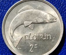 Ireland 1951 Florin (2s) Unc Coin