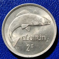 Ireland 1951 Florin (2s) Unc Coin