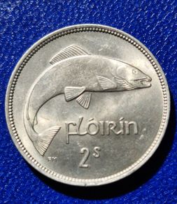Ireland 1951 Florin (2s) Unc Coin