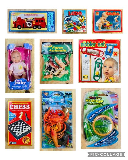 200 Kids Toys Job Lot - Larger Quantity Available!