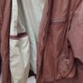 Vintage leather bomber jacket Image 4