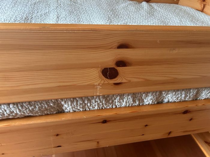 Mid sleeper Scandinavian Pine- Bunk bead, High Single Bed