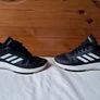 adidas courtsmash size 6 eu 39.5 black leather in excellent condition Image 4