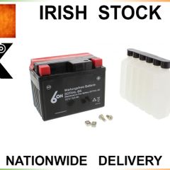 Battery Motorcycle Ytx4l-bs 6-on Including Acid Pack