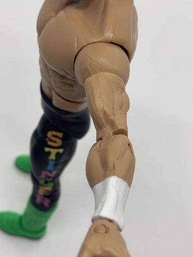 wwe elite series TNF then now forever Bash at the beach Sting , Macho man Randy savage & Lex Luger action figures
