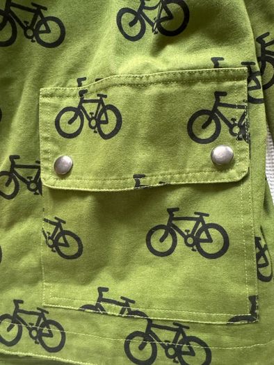 Duns Sweden Organic Green Cotton bicycle coat 158