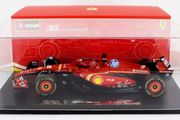 Miniature Collection Formula 1 F1. New miniature in its original box. In display box. Ferrari SF-24 Charles Leclerc #16 Imola GP 2024 Emilia Romagna.  Ladder: 1/18th 1:18