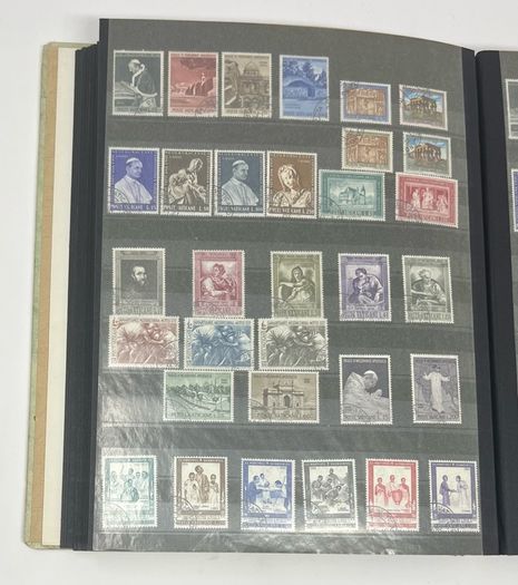 Collection: Vatican City Stamps both mint and used along with some miniature sheets on 40 pages