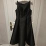black cocktail prom style dress Image 2