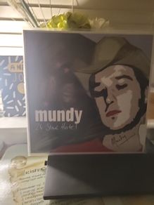 Mundy 24 star hotel signed red vinyl