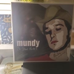 Mundy 24 star hotel signed red vinyl