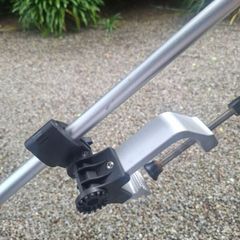 Transducer mount for boat