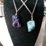 Natural Stone Quartz Pendant Image 2