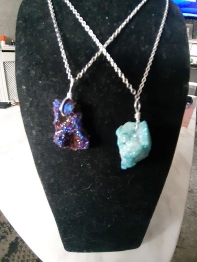 Natural Stone Quartz Pendant