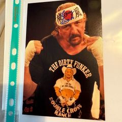 Extremely rare Terry Funk signed & inscribed photo