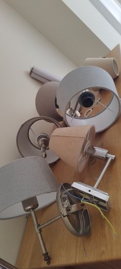 Assorted wall lights