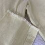 BNWT Boohoo Lemon Yellow High Rise Straight Leg Jeans Size UK 6 Raw Hem Image 3