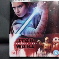 4k blueray movie last Jedi steelbook