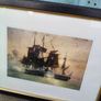 2 x Framed Ship prints Image 6