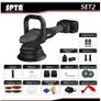 BRAND NEW 5 Inch 18V Cordless Car Polisher Dual Action 15mm Orbital 2000-4500rpm Variable Speed DA Polishing Handheld Machine Image 2