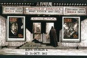 2012 Ireland Stampa Members Souvenir Bram Stoker Dracula Commemorative Stamps Miniature Sheet Overprinted for Stampa Mint Never Hinged (MNH)