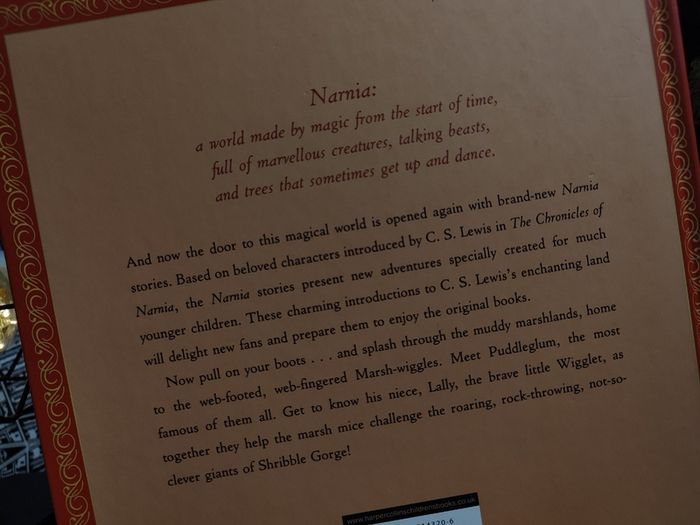 The Giant Surprise ! The Narnia Story ! Inspired by HarperCollins !C.S Lewis ! Hardcover ! 2005 ! by