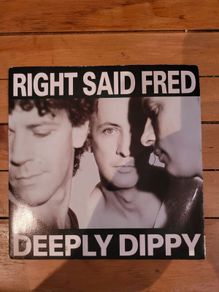 Right Said Fred Deeply Dippy 7 inch Single 1992 Tug Records