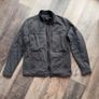 Firetrap Mens Quilted Jacket Charcoal Grey Size L Image 3