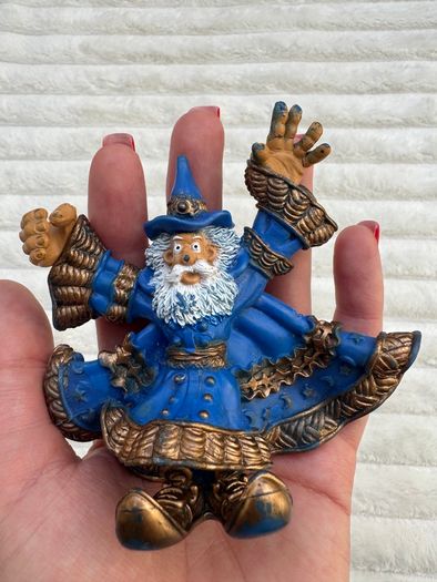 Merlin The Magician approx. 10cm figure wizard Used damaged Please see photos