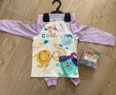 M&S little miss pyjamas and books