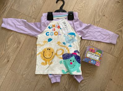 M&S little miss pyjamas and books